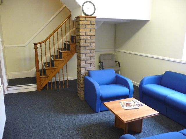 Picture of the waiting area.